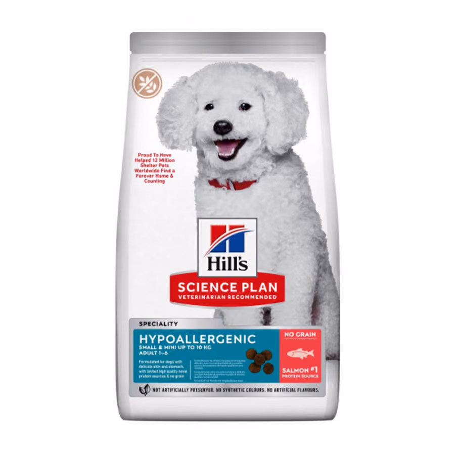 Hill's SCIENCE PLAN Small & Mini Hipoalerjenik Somonlu Tahılsız Yetişkin Köpek Maması