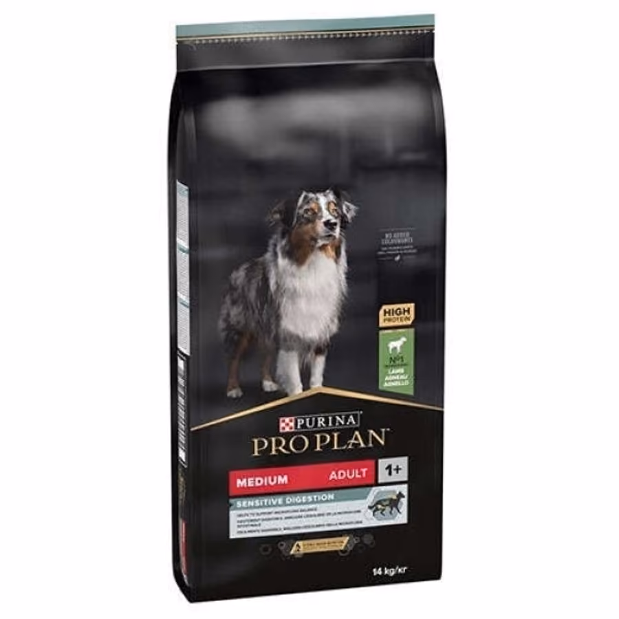 Pro Plan Medium Adult Kuzulu ve Pirinçli Orta Irk Yetişkin Köpek Maması