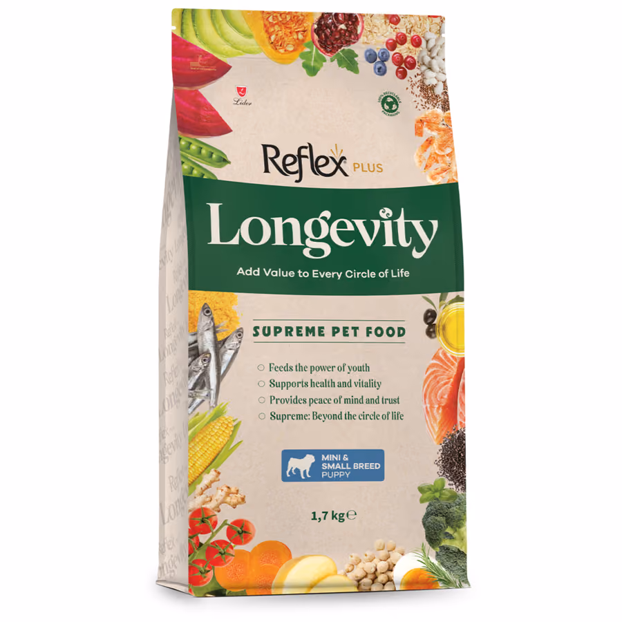 Reflex Plus Longevity Hipoalerjenik Mini Puppy Köpek Maması