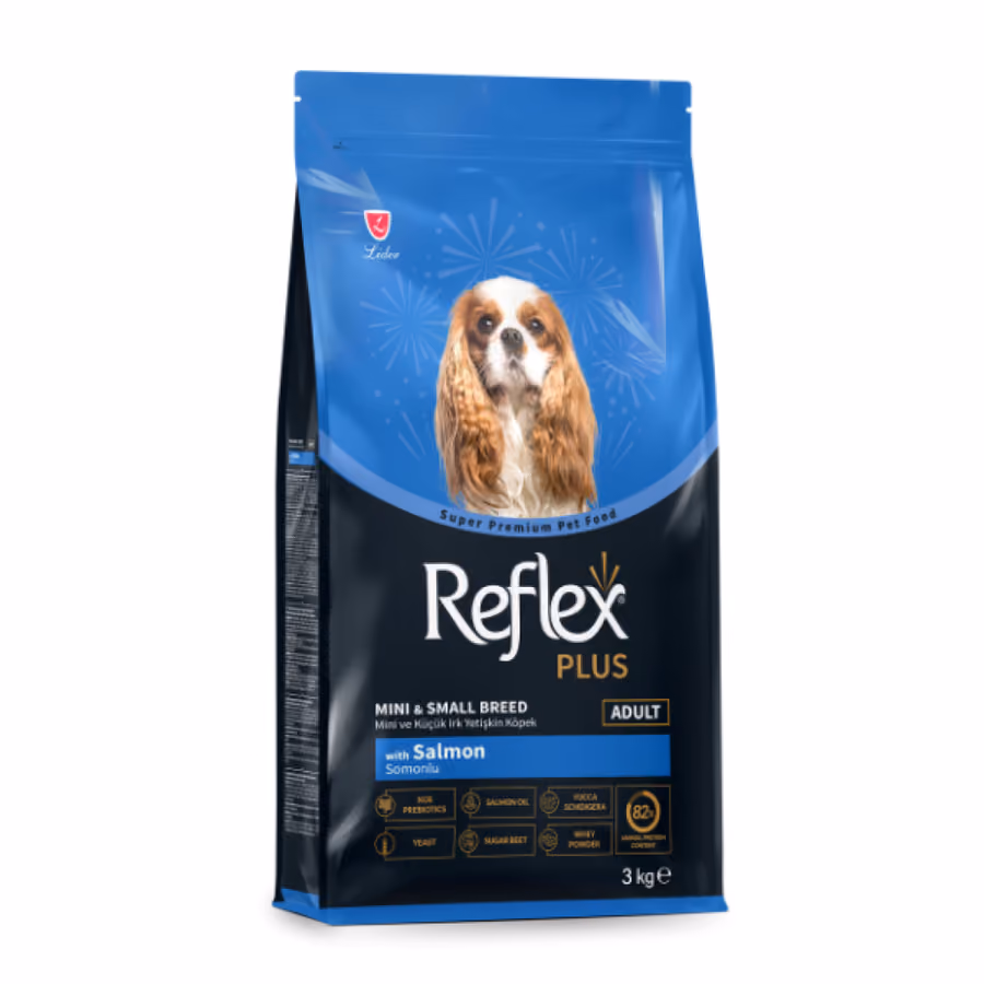 Reflex Plus Mini ve Küçük Irk Somonlu Yetişkin Köpek Maması