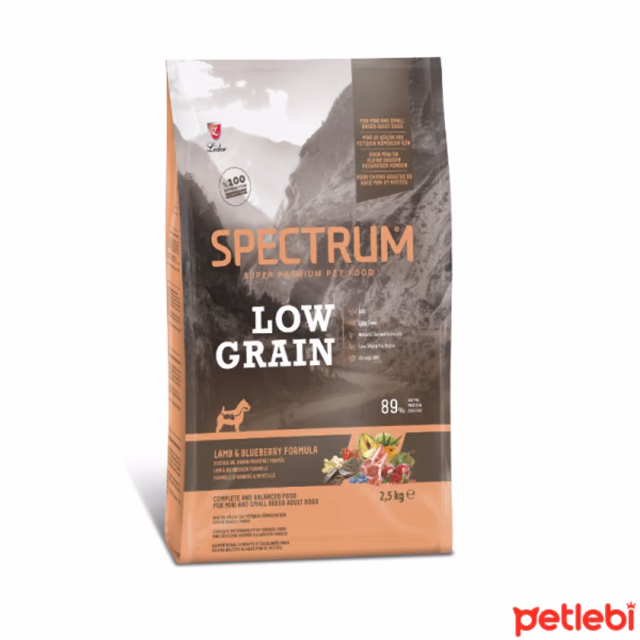 Spectrum Kuzu Etli ve Yaban Mersinli Mini ve Küçük Irk Yetişkin Köpek Maması
